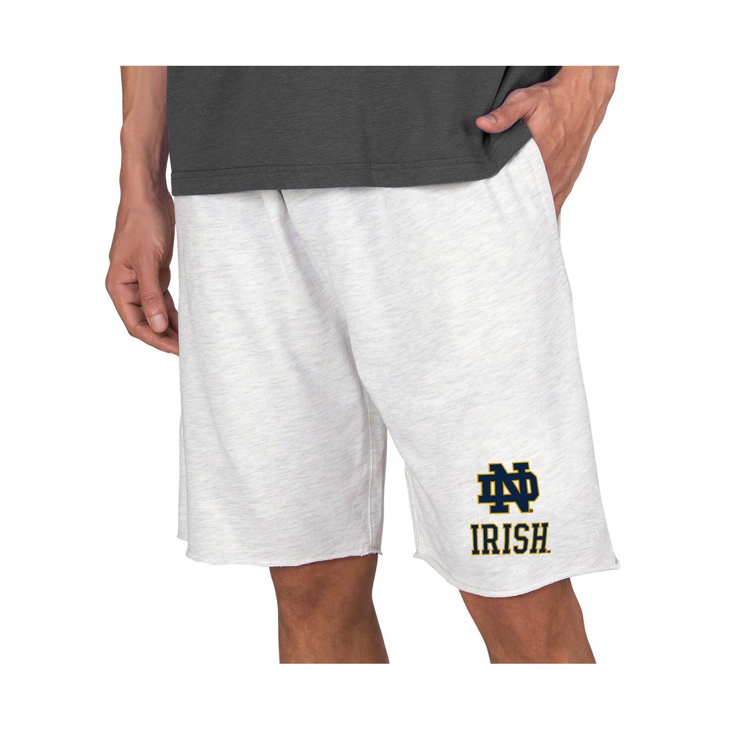 Men's Oatmeal Notre Dame Fighting Irish Mainstream Tri-Blend Shorts