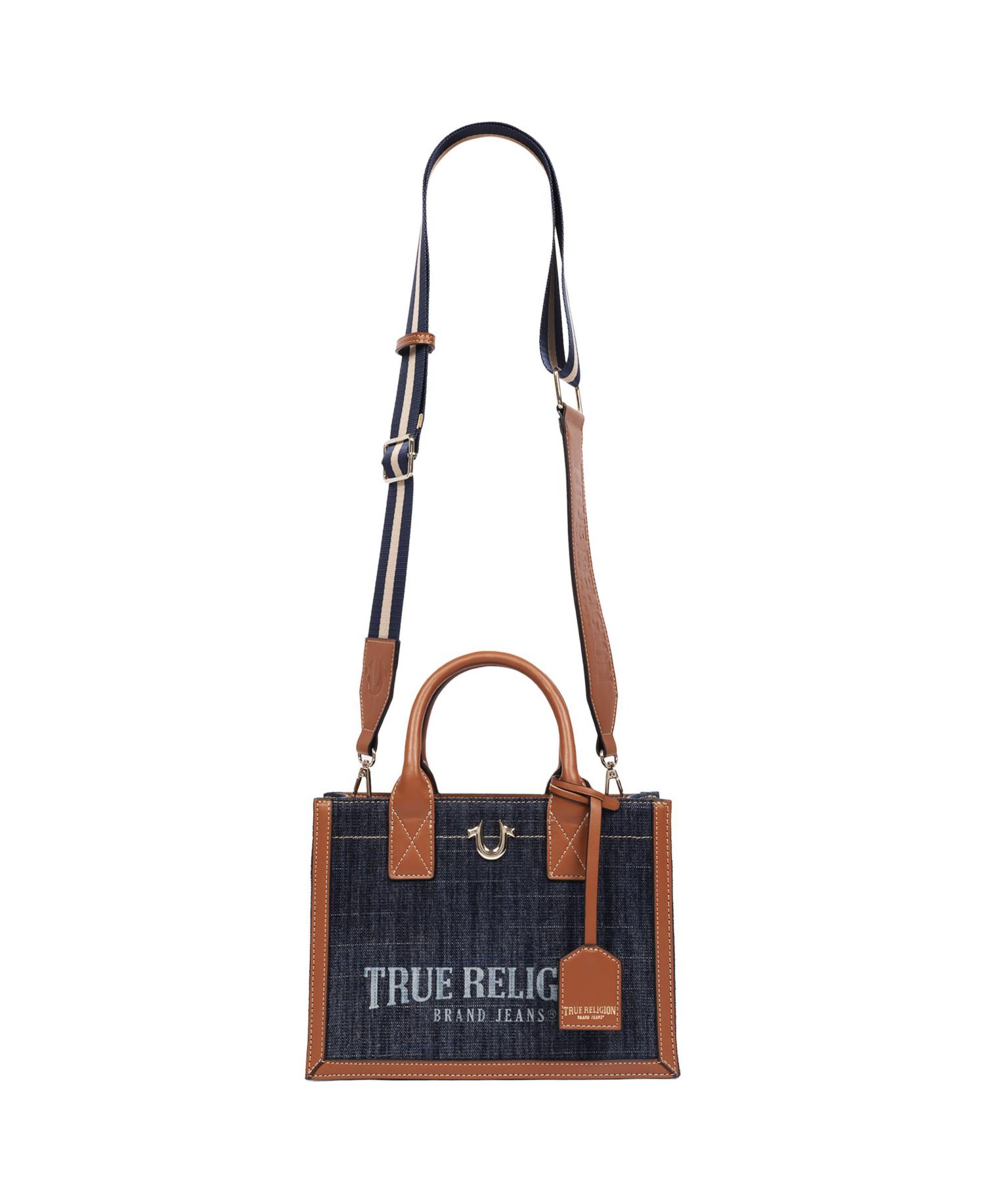 Modern Edge Denim Tote