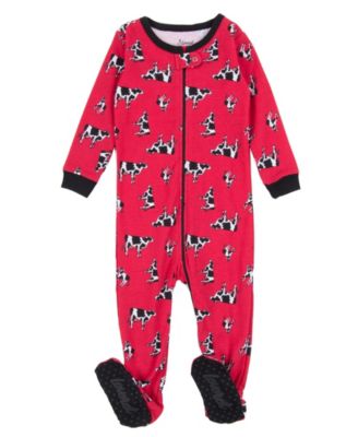 Baby One-Piece Cotton Sleep and Play Footed Pajamas - Novelty Prints