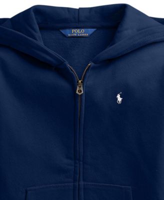 Polo Ralph Lauren Girls 7-16 Fleece Full-Zip Hoodie - Macy's