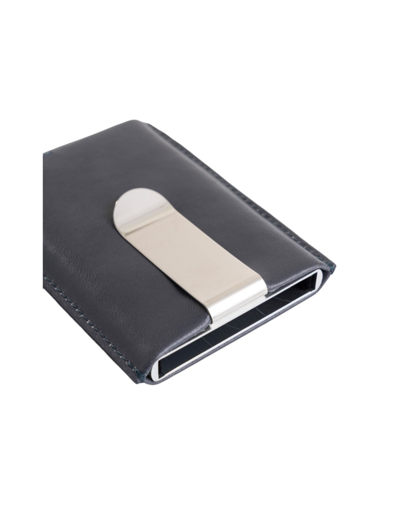Мужской кошелёк Velez Leather Mini wallet Document Holder, цвет: Синий — фото 5