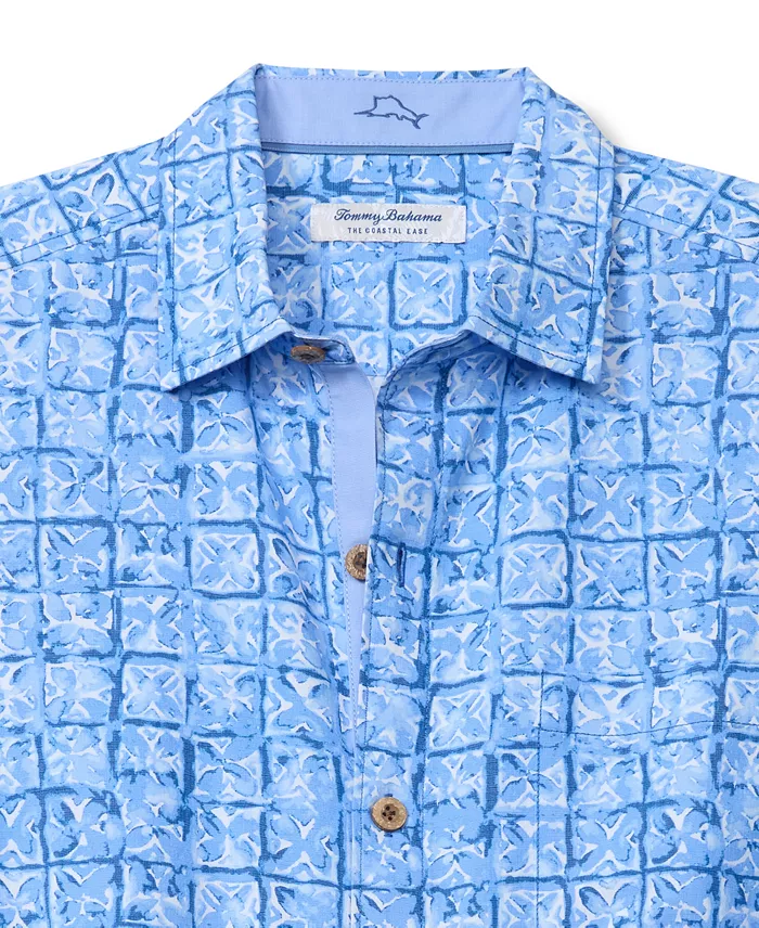 Men's Coastal Ease Carrico Tiles Shirt - thumbnail 4