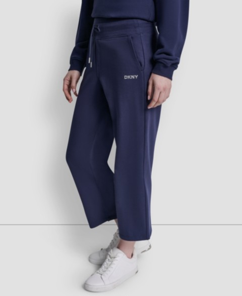 Женские DKNY Sport Women's Metallic Bubble Logo Crop Pants