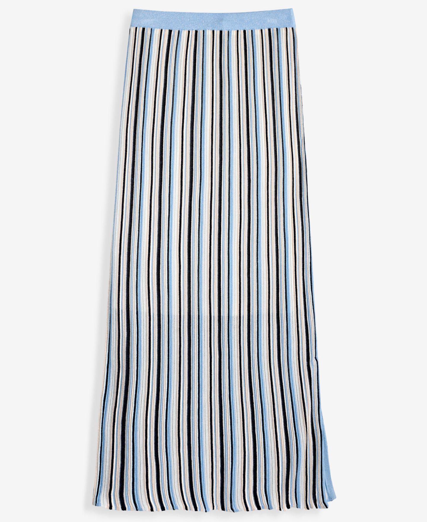 Женская юбка I.N.C. International Concepts Multi Stripe Sweater Skirt, цвет: Персиковый комбинированный — фото 7
