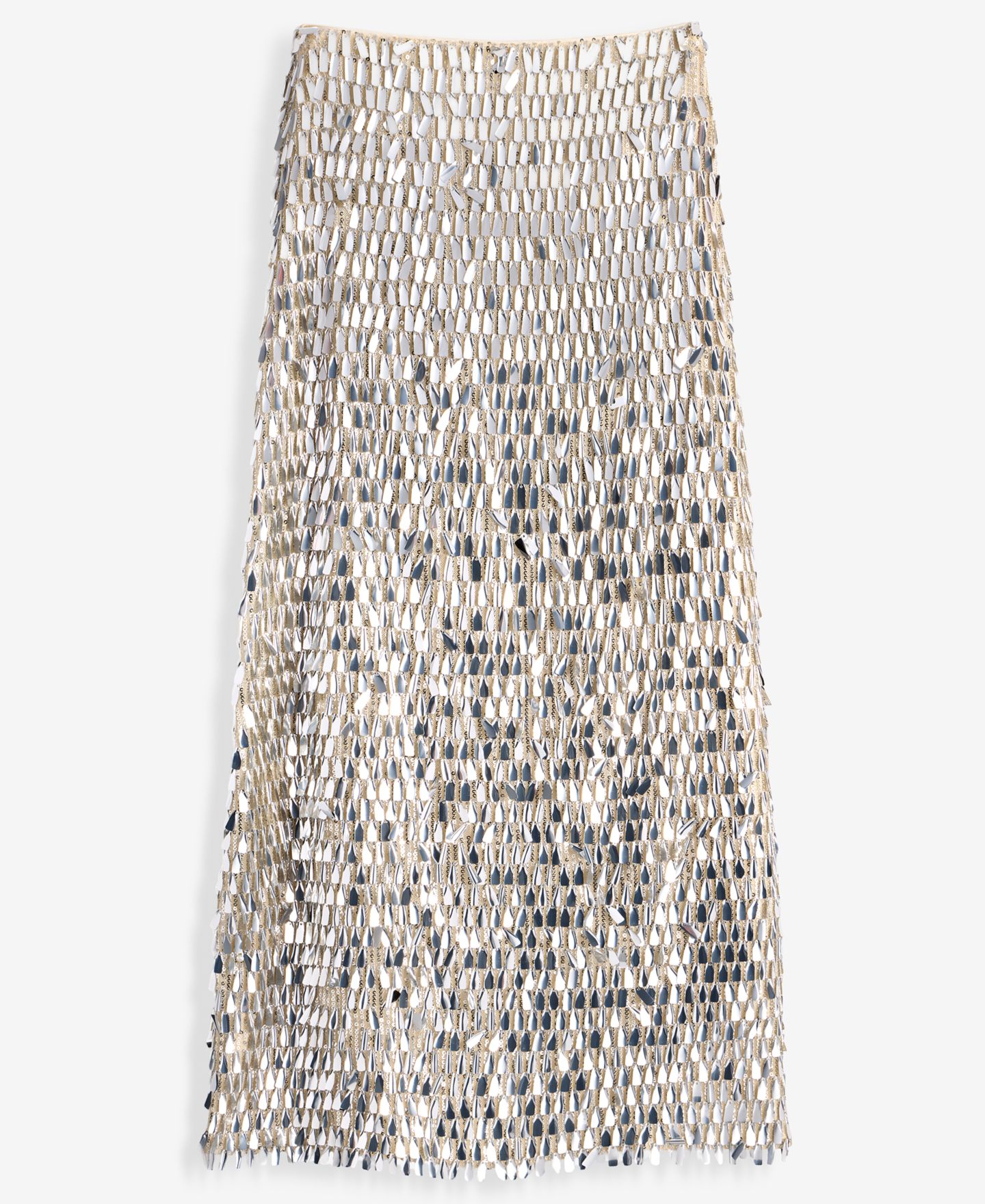 Женская юбка I.N.C. International Concepts Sequin Midi, цвет: Винтажный кремовый — фото 5