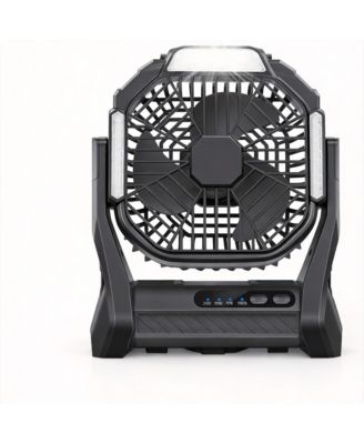 Portable Rechargeable Fan LED Lantern USB Outdoor Camping Emergency 20000mAh
