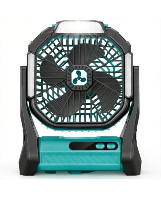 Portable Rechargeable Fan LED Lantern USB Outdoor Camping Emergency 20000mAh