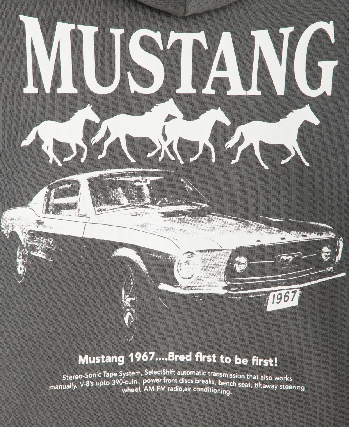 Epic Threads Big Boys Mustang Pullover Hoodie Sweatshirt, Macy's Exclusive