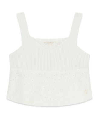 Girls' 7-16 Sangallo Sleeveless Top