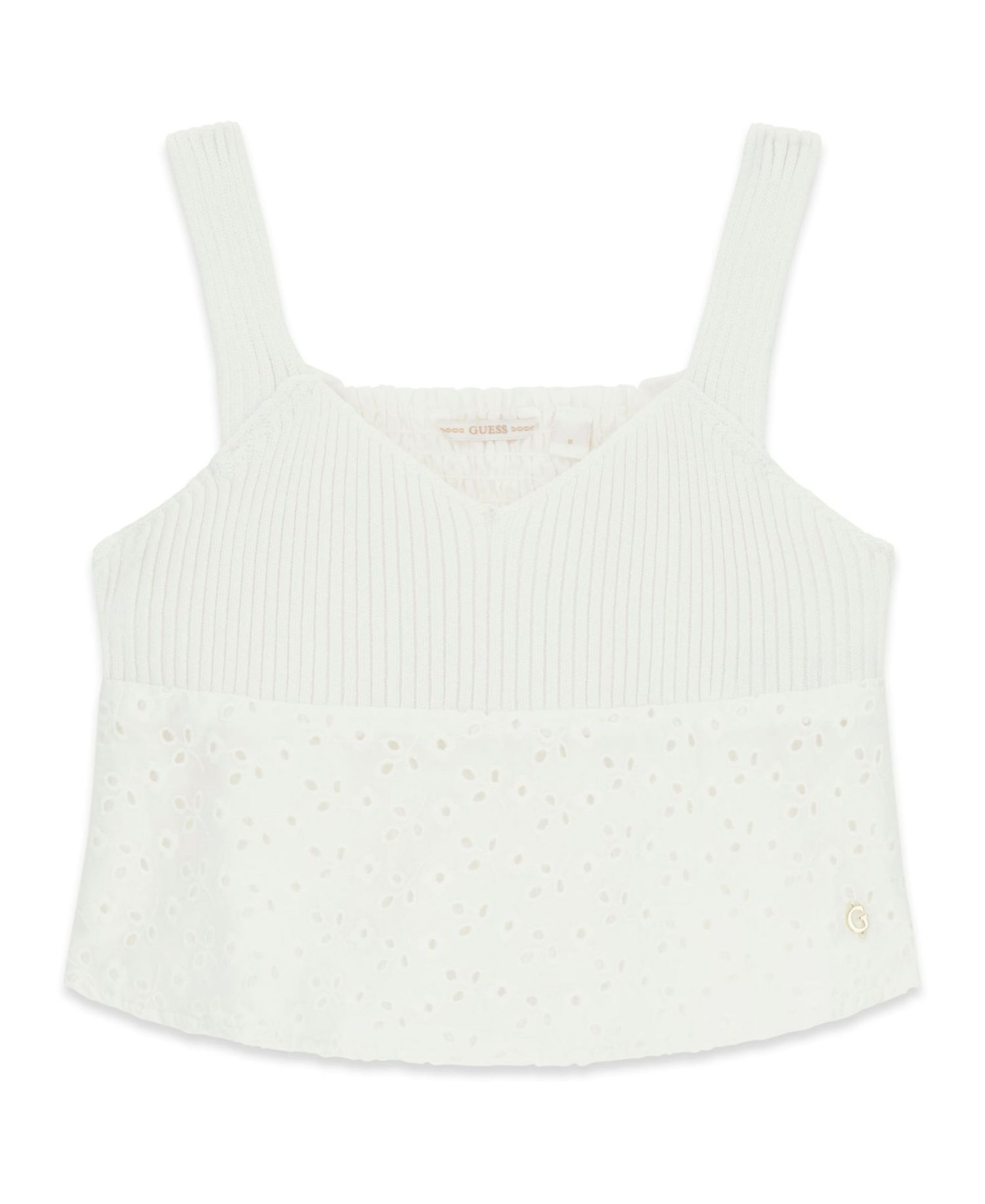 Girls' 7-16 Sangallo Sleeveless Top