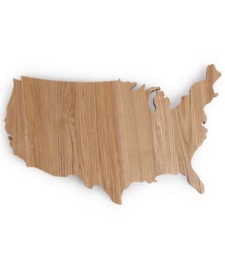 USA Map 18" Serving Board