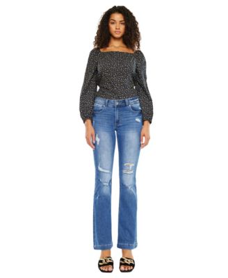 Women's Bernadette Mid Rise Bootcut Jeans