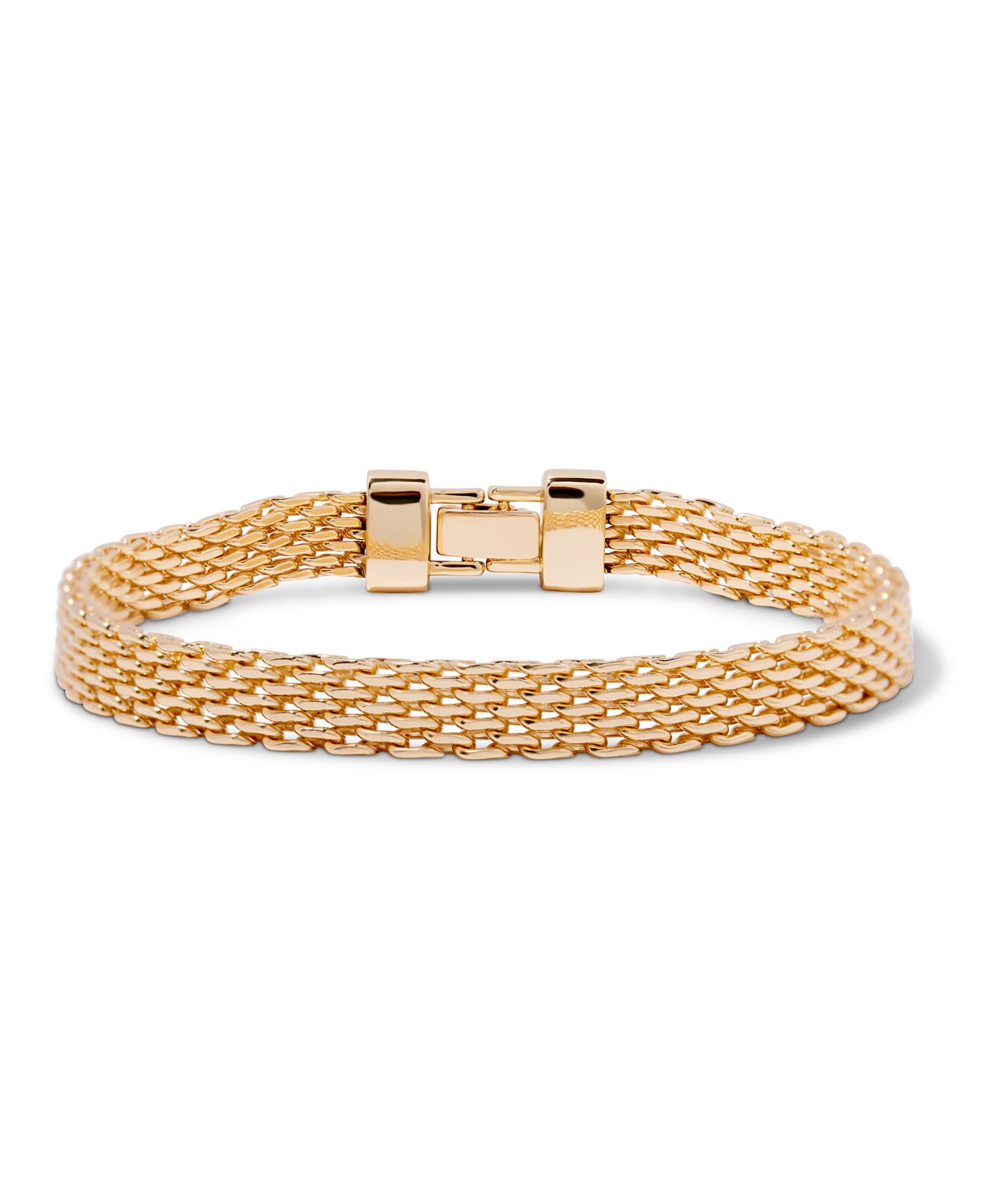 Gold-Tone Plated Layton Anklet