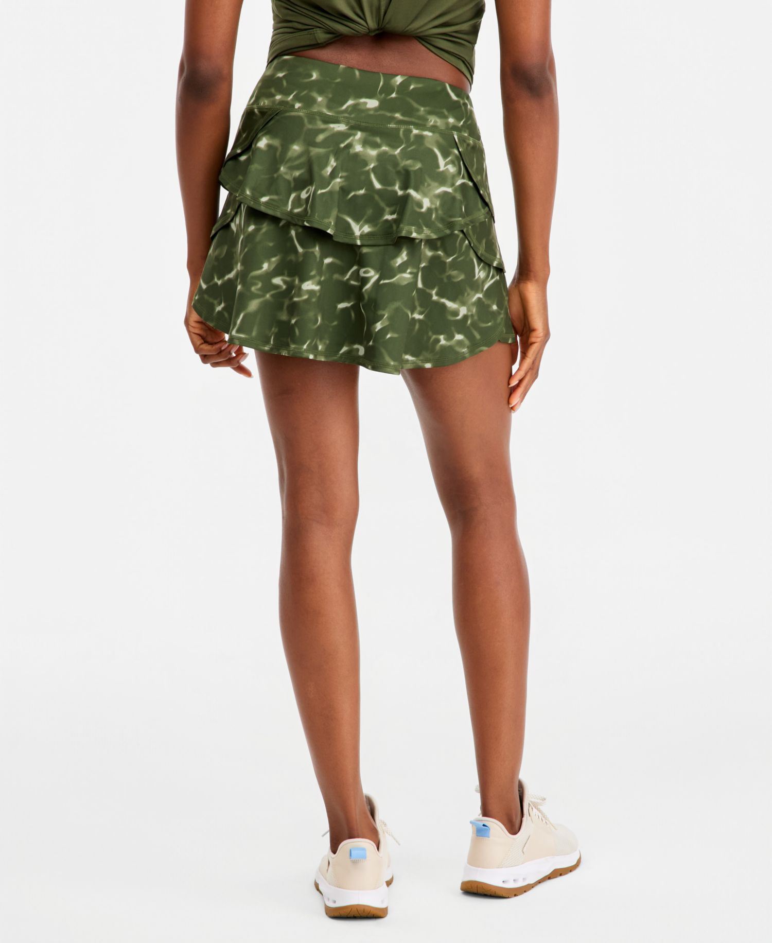 Women's Compression Flounce Skort