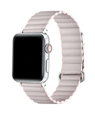 Dakota Faux Leather Band for Apple Watch