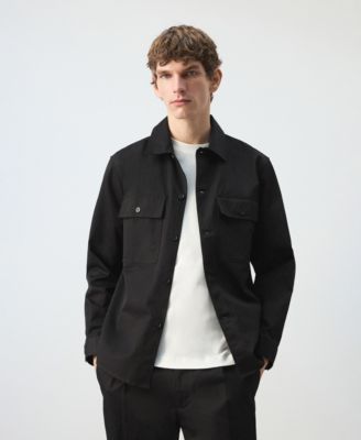 Men's Pockets Overshirt