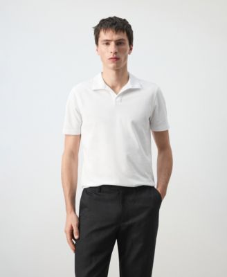 Men's Slim Fit Pique Polo Shirt