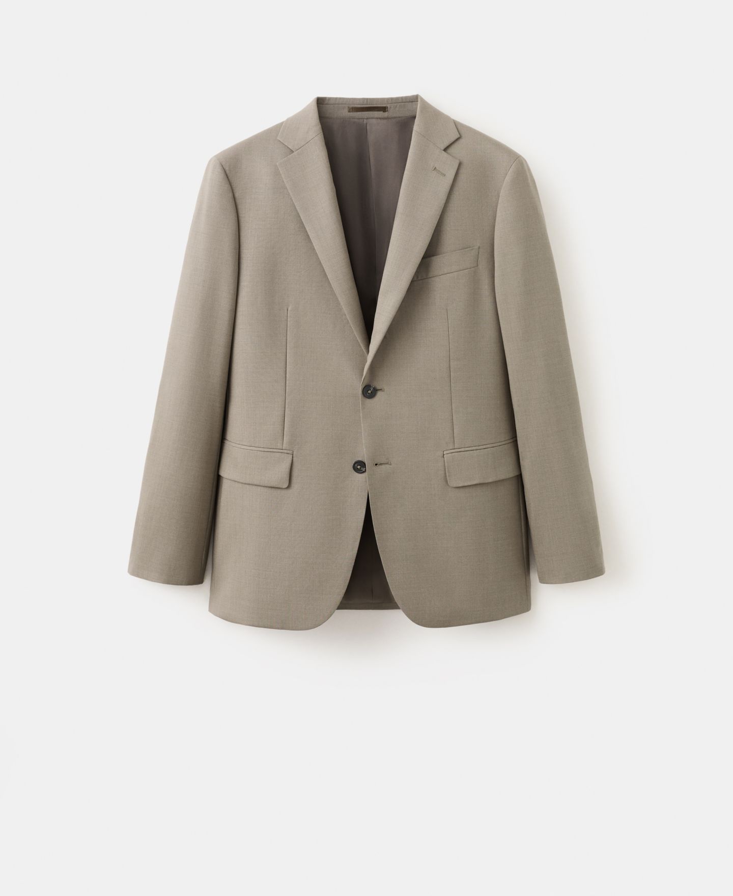 Мужской пиджак MANGO Turin Suit Blazer, цвет: Средний коричневый — фото 8