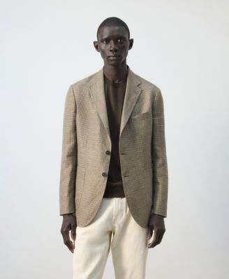 Men's Patch Pockets Blazer