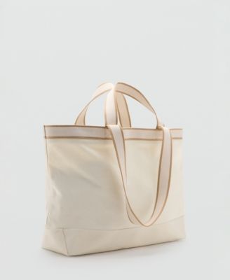 Men's Piping Detail Tote Bag