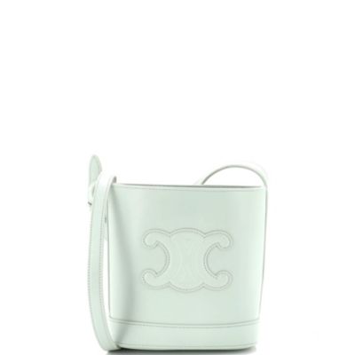 Small Cuir Triomphe Bucket Bag Leather