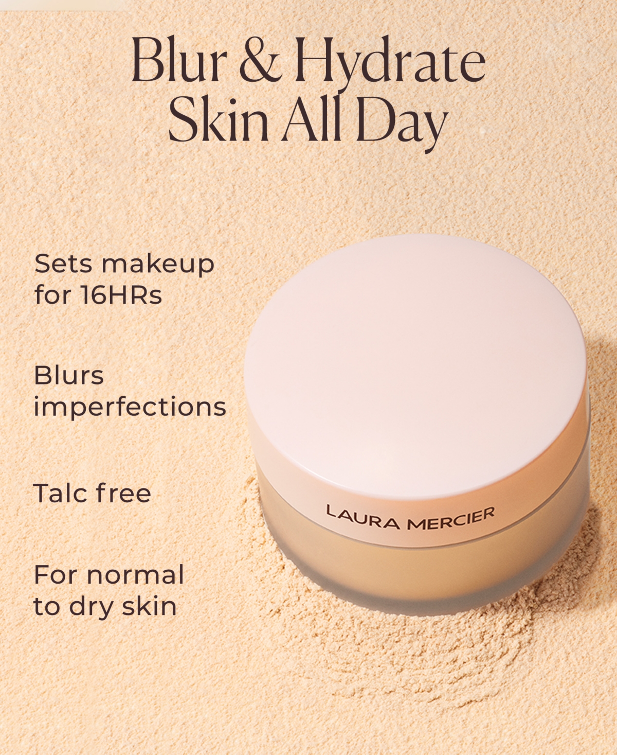 Laura Mercier Mini Translucent Loose Setting Powder Ultra-Blur