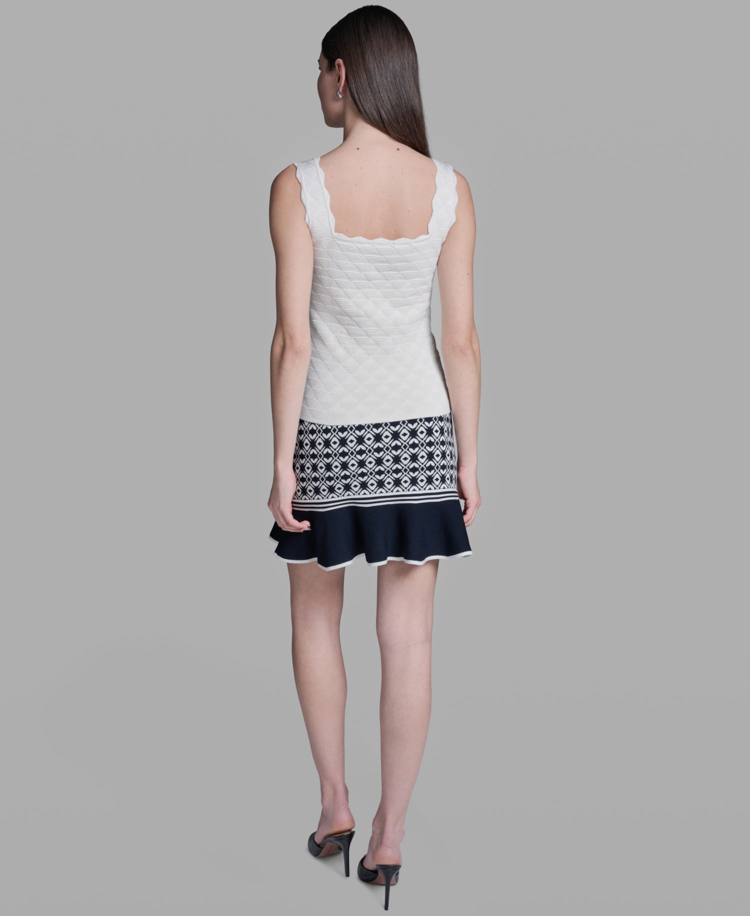 Women's Sleeveless Sweater Knit Rayon Tank Top