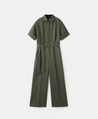 Women's Lyocell Shirt Jumpsuit