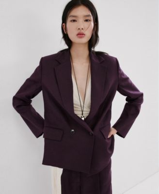 Women's Linen Suit Blazer