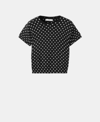 Women's Polka-Dot Knitted Sweater