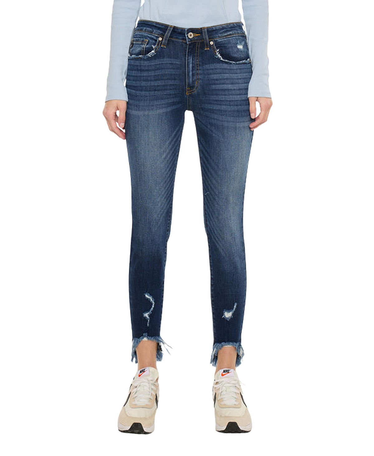Kancan Women's Christina High-Rise Skinny Jeans view 6 — MAYCSS fashion products