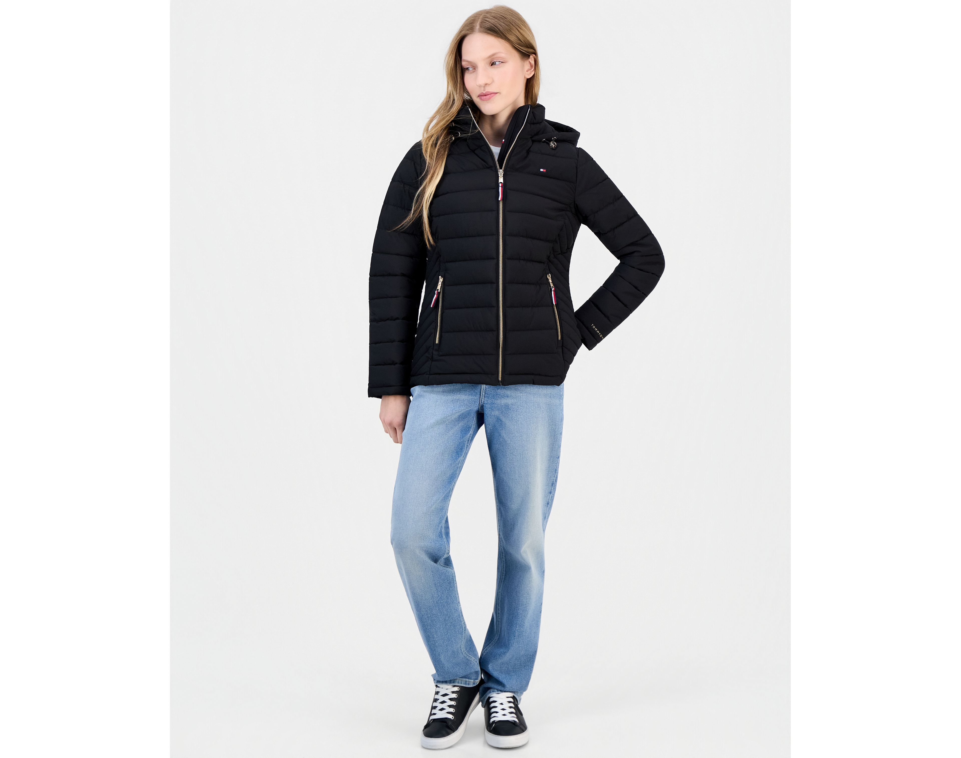 Tommy Hilfiger Women's Hooded Packable Puffer Coat, Created for Macy's