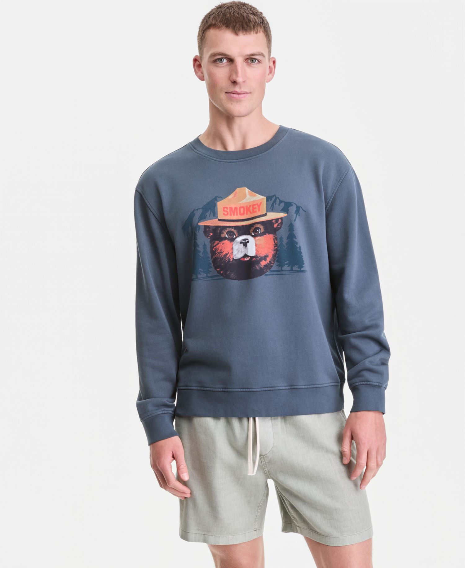 Men's Ranger Smokey the Bear Fleece Sweatshirt