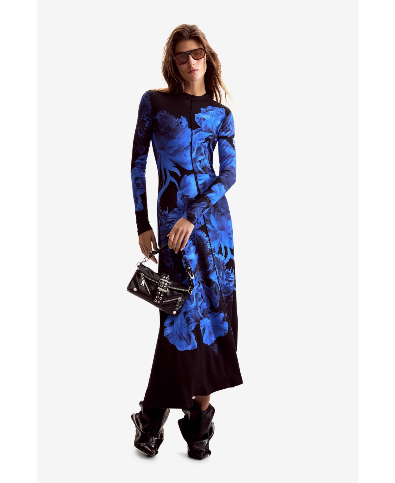Women's Long floral dress M. C. Lacroix