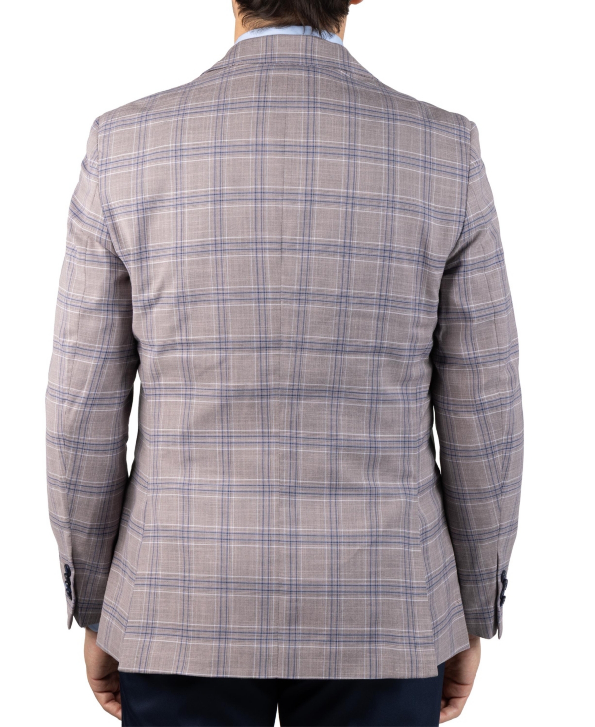 Tailorbyrd Men's Shadow Plaid Sport Coat