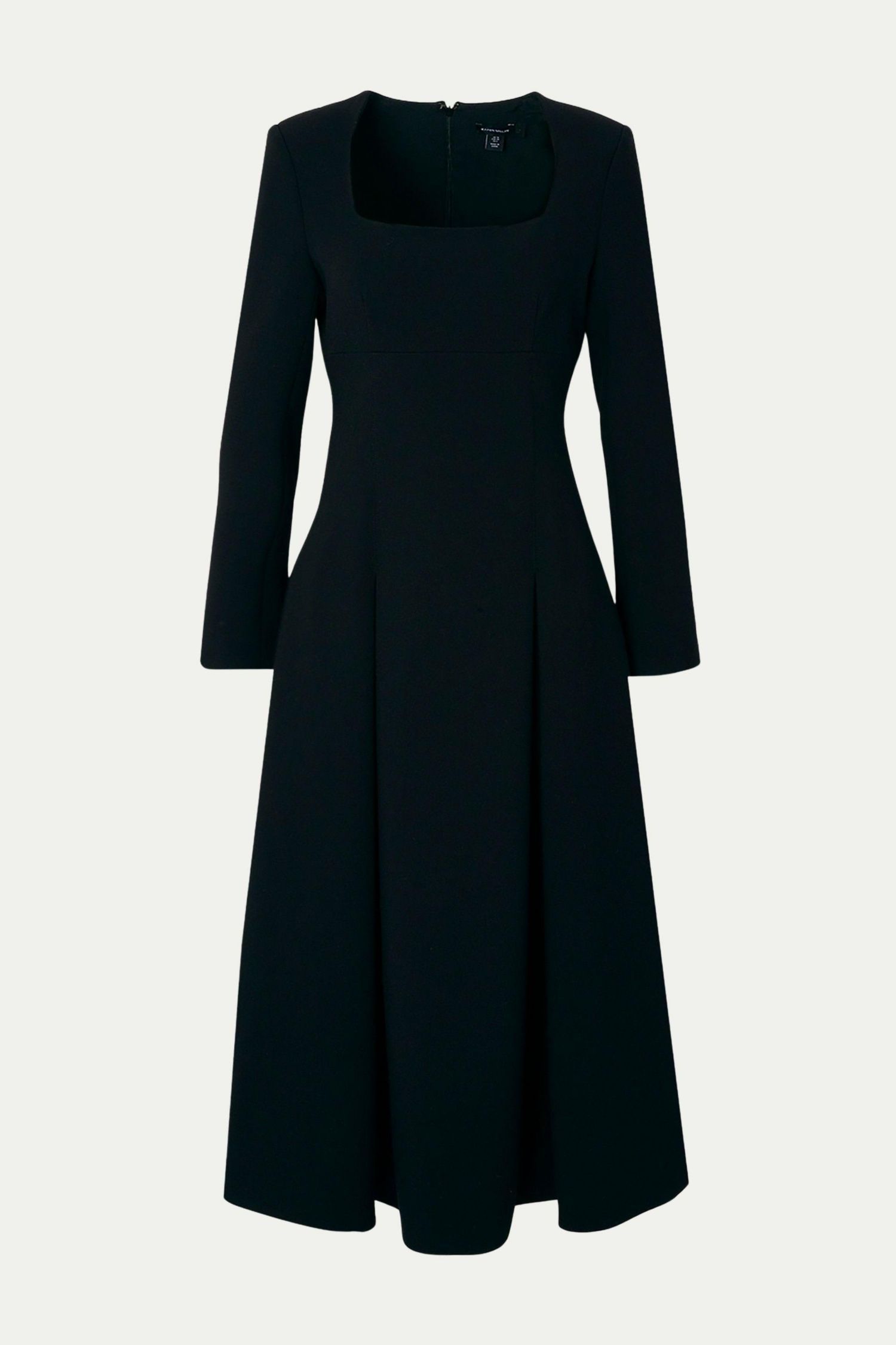 Women's Stretch Sweetheart Neck Midi Dress