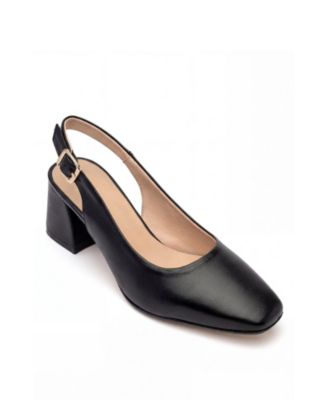 Women's Pia Leather Slingback Pump