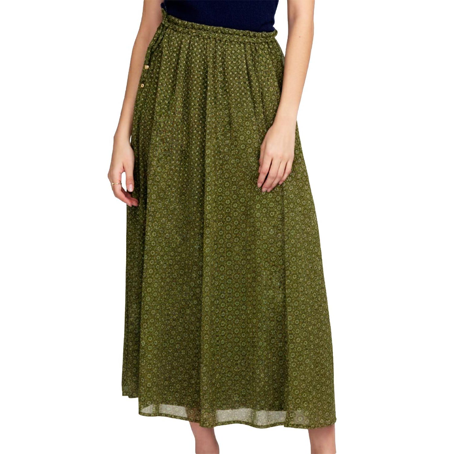Women's Printed Chiffon Skirt