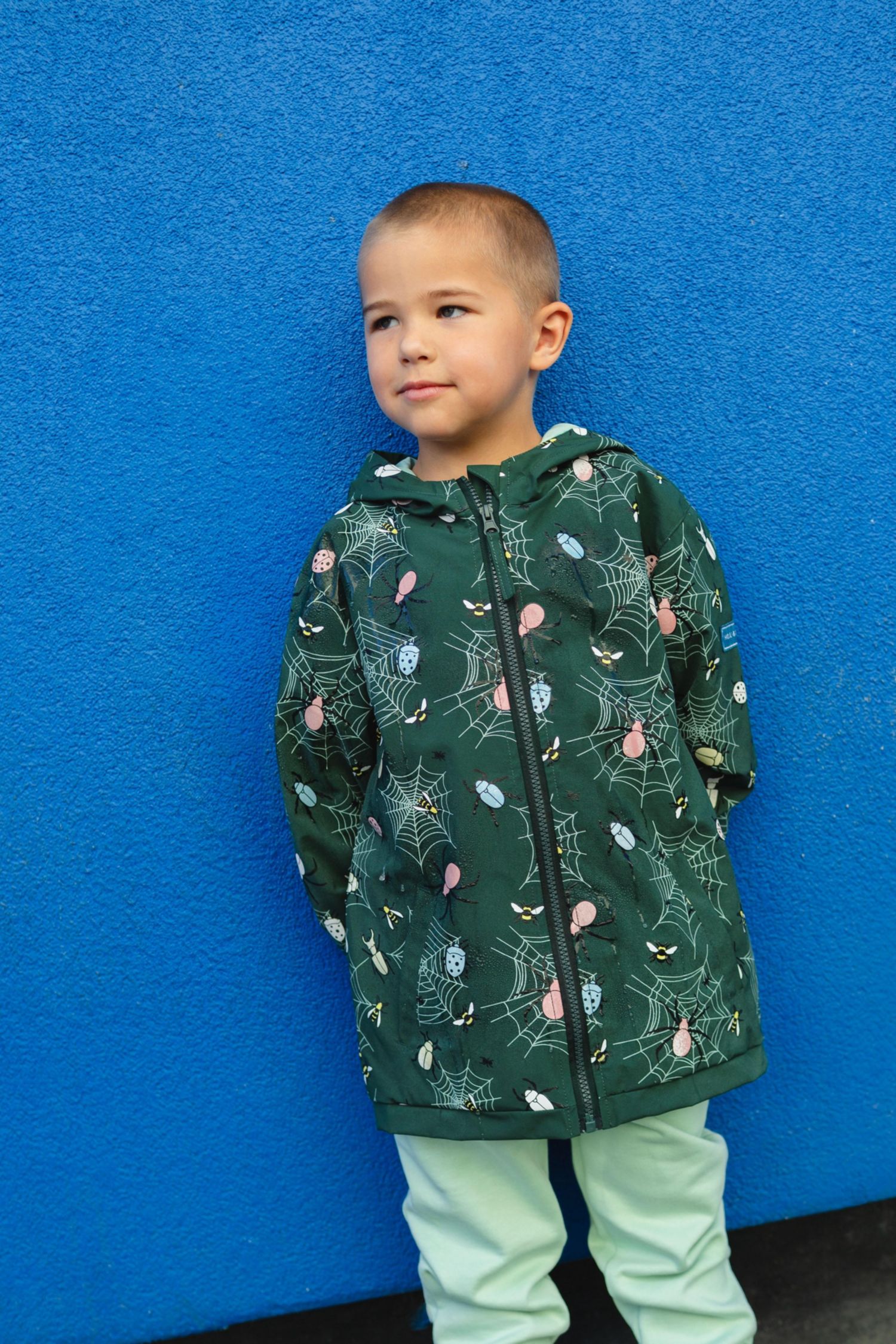 Color Changing Hooded Raincoat