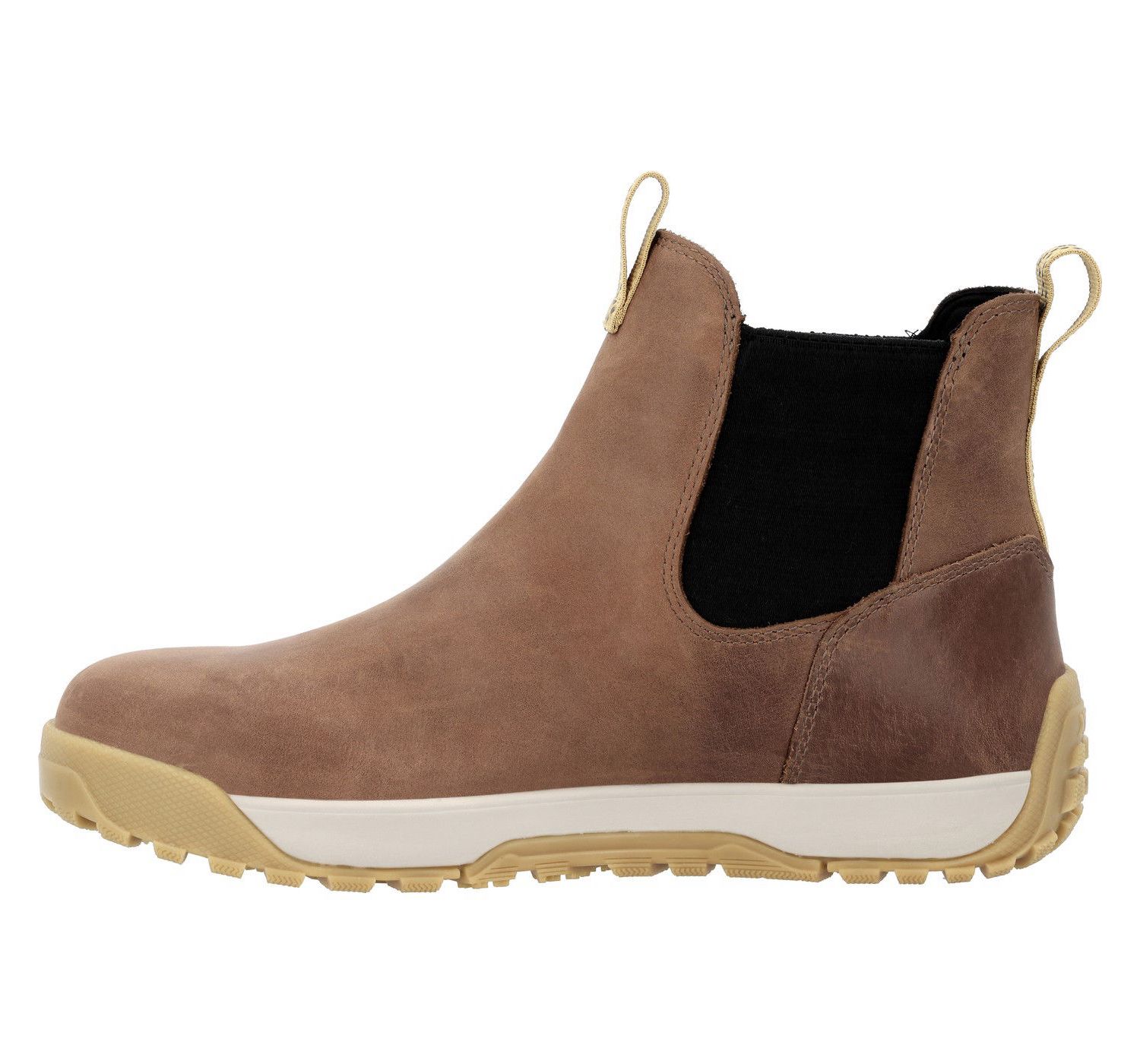 Men's Leather Ankle Deck Boot