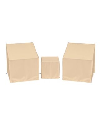 Three-Piece Waterproof Outdoor Bistro Furniture Cover Set