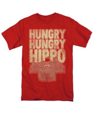 Big & Tall Hungry Hungry Hippos Wavy Logo with Red Hippo T Shirt