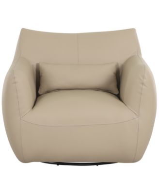 Versa 41" Leather Swivel Chair
