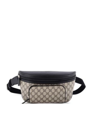 Large Eden Waist Bag GG Coated Canvas