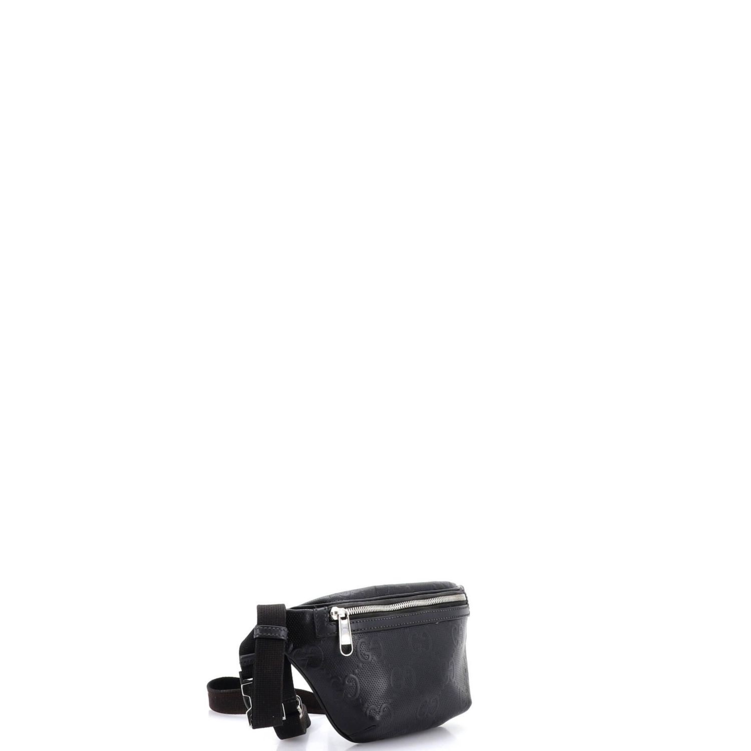 Small Belt Bag GG Embossed Perforated Leather
