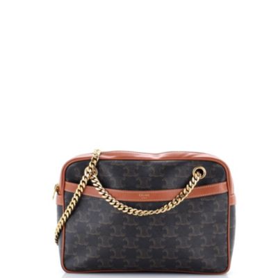 Small Patapans Bag Triomphe Coated Canvas