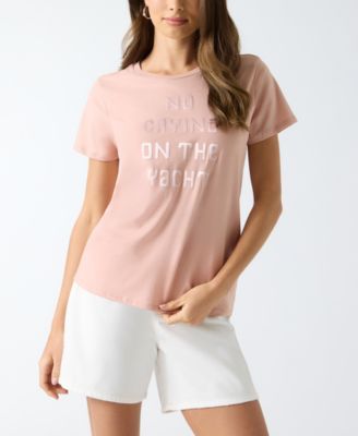 Women's On the Yacht Short-Sleeve Cotton T-Shirt