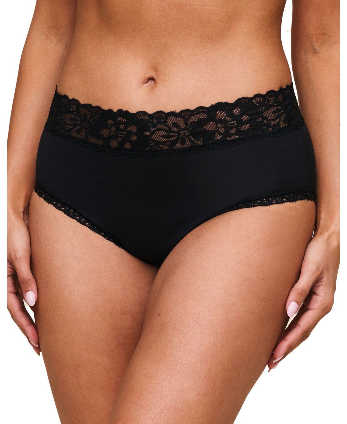 Women's Colline High Waisted Panty - Black