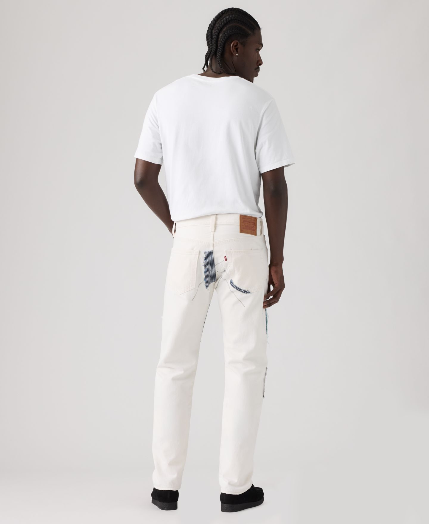 Мужские джинсы Levi's Premium 501™ Regular-Fit, цвет: Crystal Tear Patch — фото 5