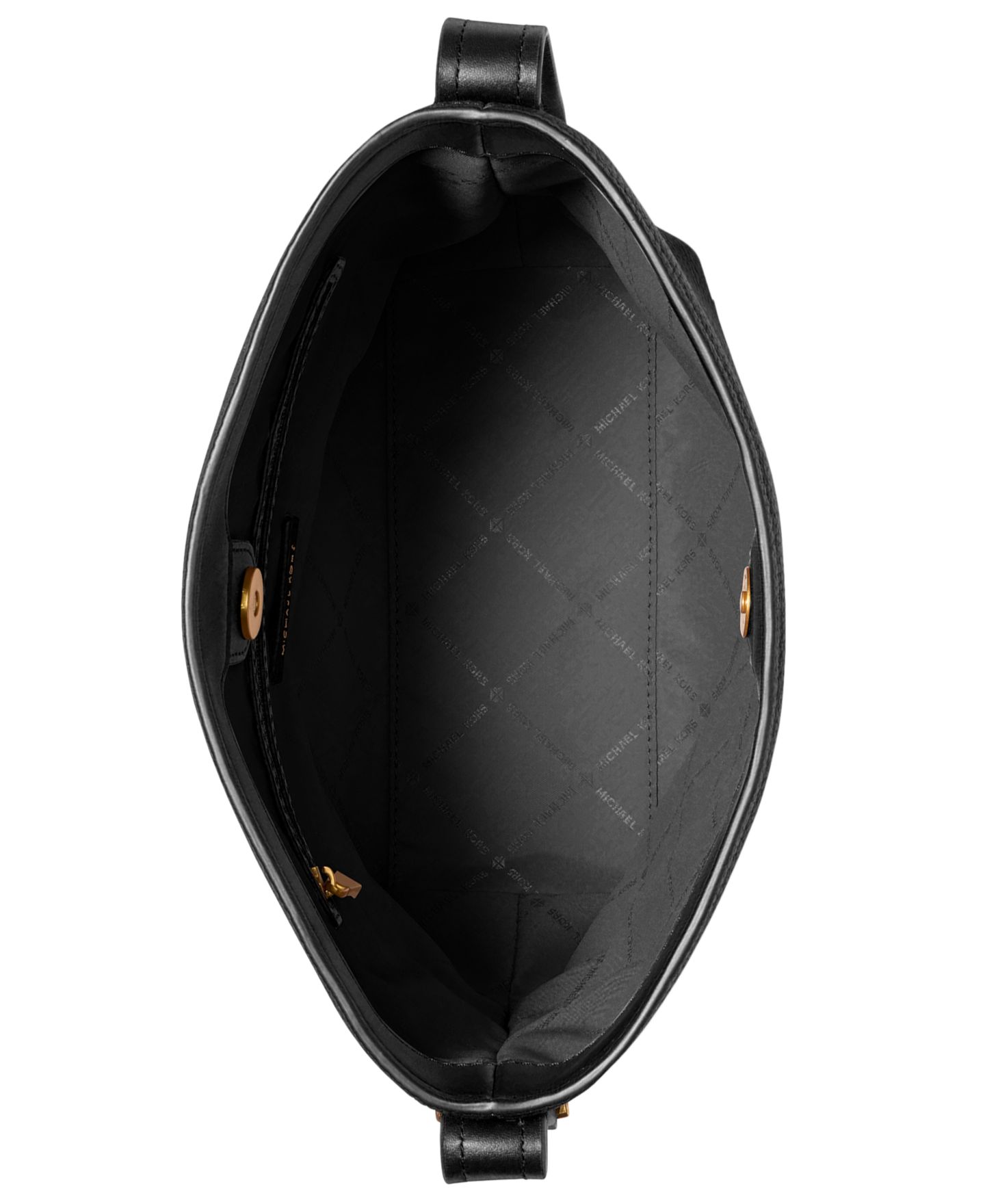 Женская сумка Michael Kors Nolita Small Bucket Messenger Handbag, цвет: Чёрный — фото 2